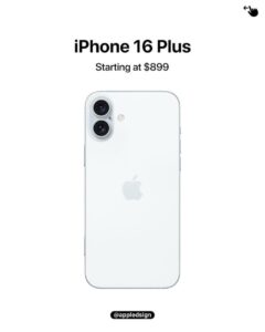 Dự kiến giá bán iPhone 16 Plus