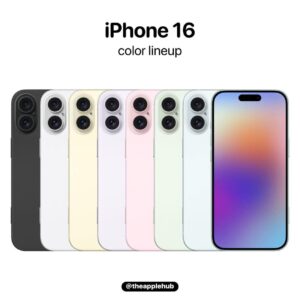 Màu sắc iPhone 16, iPhone 16 Plus dự kiến ra mắt