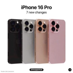 iPhone 16 Pro màu dự kiến mới nhất năm 2024