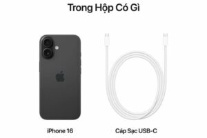 Mở hộp iPhone 16 màu đen - trong hộp iPhone 16 màu đen có gì